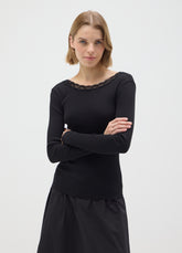 OVS Black Pure Cotton Regular Fit Jumper