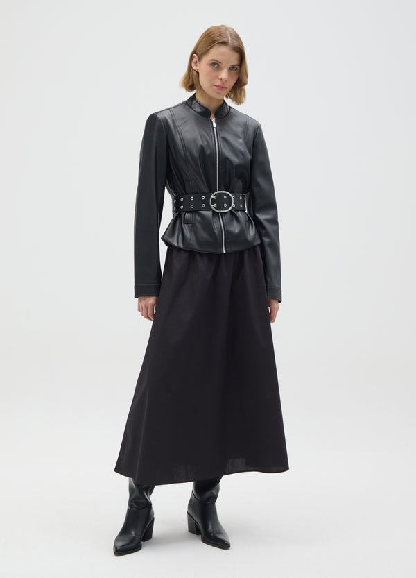 OVS Slim Fit Black Jacket