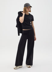 OVS Black Regular Fit Cotton Blend Sweatshirt