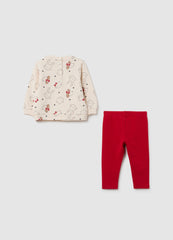 OVS Baby Girl'S Multi-Coloured Pure Cotton Regular Fit Set