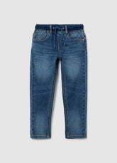 OVS Stretch Blue Cotton Blend Boys' Jeans