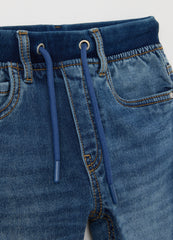 OVS Stretch Blue Cotton Blend Boys' Jeans