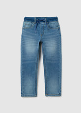 OVS Kids Blue Stretch Cotton Blend Jeans