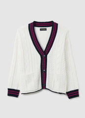 OVS Multicolor Pure Cotton Cardigan Regular Fit