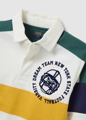 OVS Children'S Polo Shirt In Pure Multicolour Cotton Regular Fit