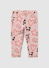 OVS Baby Girl Cotton Stretch Pink Treggings