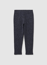 OVS Girls' Grey Cotton Slim Fit Treggings