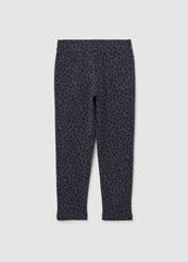 OVS Girls' Grey Cotton Slim Fit Treggings