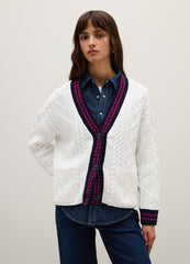 OVS Multicolor Pure Cotton Cardigan Regular Fit