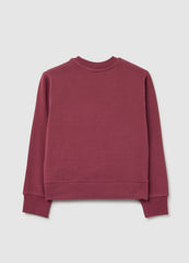 OVS Regular Fit Red Pure Cotton Girl'S Sweatshirt