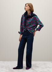 OVS Multicolour Pure Viscose Shirt Regular Fit