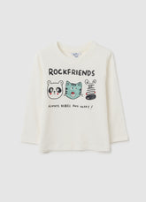 OVS Baby'S Pure Cotton White Regular Fit Top