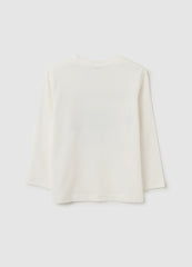 OVS Baby'S Pure Cotton White Regular Fit Top