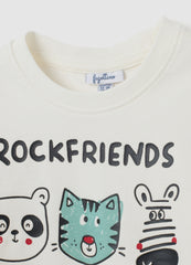 OVS Baby'S Pure Cotton White Regular Fit Top