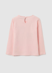 OVS Baby Girl Cotton Pink Regular Fit Shirt