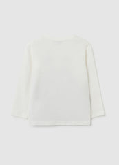 OVS Multicolour Striped Cotton T-Shirt For Children, Regular Fit