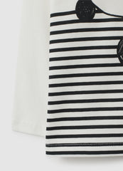 OVS Multicolour Striped Cotton T-Shirt For Children, Regular Fit