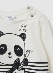 OVS Multicolour Striped Cotton T-Shirt For Children, Regular Fit