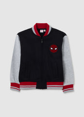 OVS Children'S Sweatshirt In Multicolour Cotton Blend Regular Fit With Spiderman Print