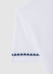 OVS Multicolor Pure Cotton Boxy Fit T-Shirt With Floral Embroidery