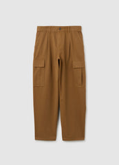 OVS Brown Baggy Pure Cotton Cargo Trousers