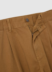 OVS Brown Baggy Pure Cotton Cargo Trousers