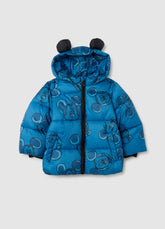 OVS Children'S Blue Mixed Regular Fit Jacket With Hood