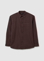 OVS Oversized Plaid Pure Cotton Shirt