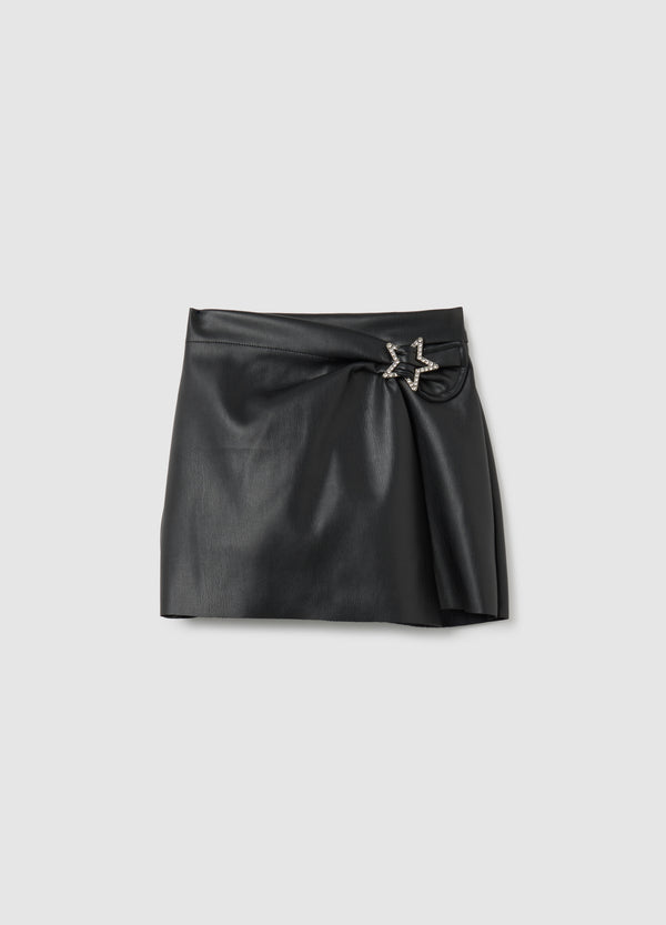 OVS Girls' Black Regular Fit Shorts