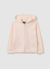 OVS Girls' Sweatshirt In Pure Beige Cotton Regular Fit