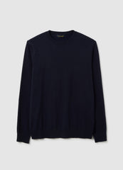 OVS Blue Sweater In Cotton And Polyamide