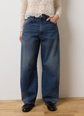 OVS Balloon Blue Cotton Jeans