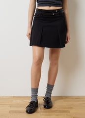 OVS Black Stretchy Fabric Skirt Regular Fit