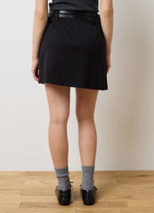 OVS Black Stretchy Fabric Skirt Regular Fit