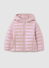 OVS Pink Padded Girls' Jacket With Hood