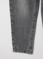 OVS Children'S Grey Cotton Blend Jeans With Regular Fit