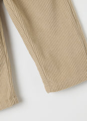 OVS Beige Regular Fit Baby Trousers