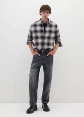 OVS Grey Cotton Baggy Jeans