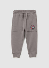 OVS Children'S Jogger In Pure Grey Cotton