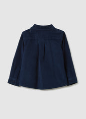 OVS Children'S Blue Pure Cotton Regular Fit Shirt