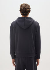 OVS Regular Fit Blue Cotton Blend Sweatshirt With Zip