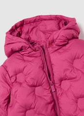 OVS Pink Padded Girls' Jacket Regular Fit With Hood