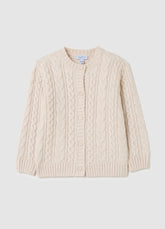 OVS Beige Regular Fit Baby Cardigan With Buttons