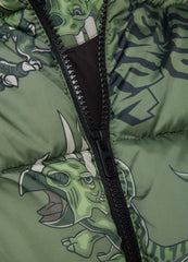 OVS Green Padded Kids Jacket With Hood