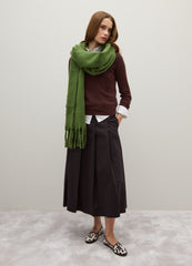 OVS Long Black Pure Cotton Skirt