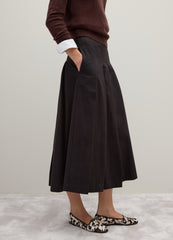OVS Long Black Pure Cotton Skirt