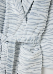 OVS Multicolour Dressing Gown With Belt And Pockets