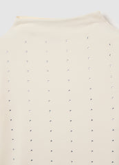 OVS Girls' Beige Stretch Cotton Jumper Regular Fit