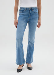 OVS Blue Flare Jeans In Stretch Denim