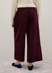 OVS Purple Corduroy Regular Fit Trousers